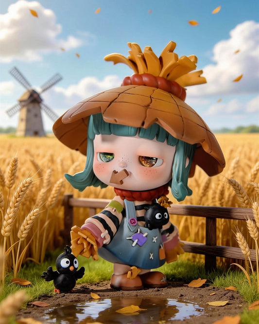 Review Xingxing Straw Doll Tuyet tac art toy nghe thuat
