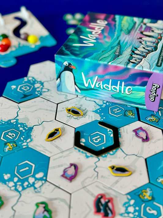 Review Waddle Board Game Chiến Thuật Chim Cánh Cụt Đầy Cân Não