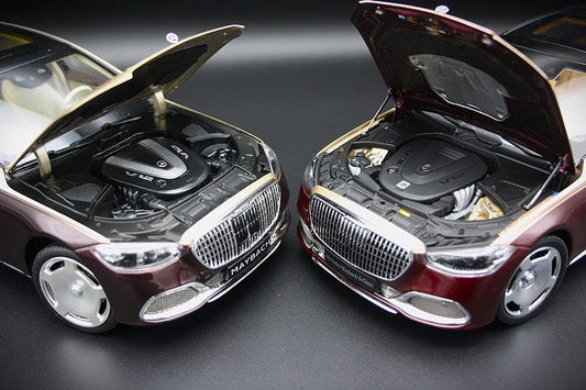 So sánh Mercedes Maybach S680 1:18 giữa Norev và Almost Real