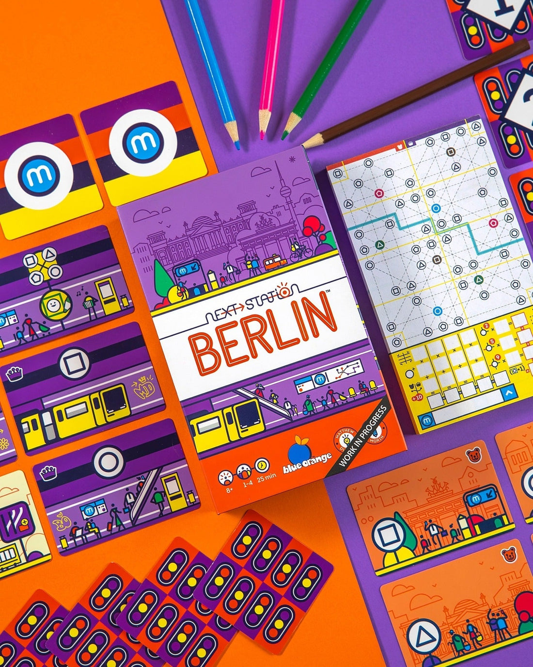 Review Next Station Berlin Thử Thách Mới Cho Fan Flip and Write