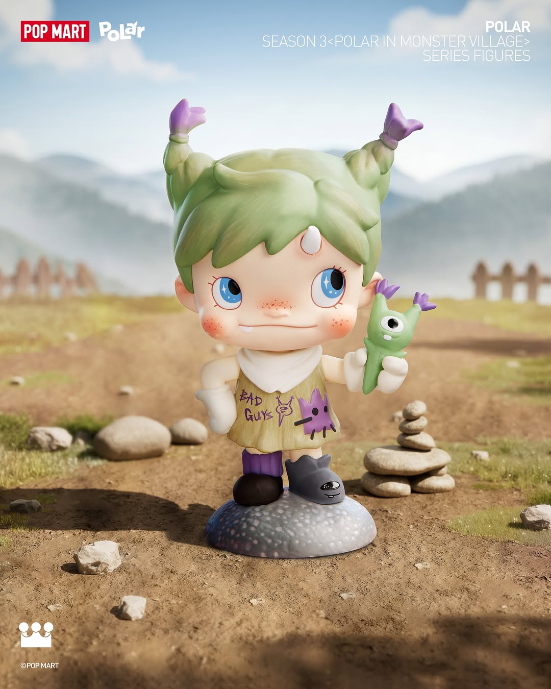 Đánh giá chi tiết series Pop Mart Polar In Monster Village