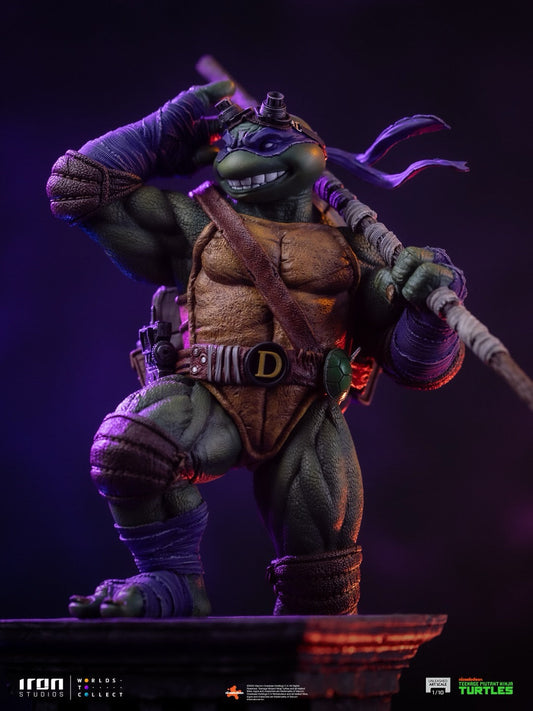 Review tượng Donatello Iron Studios Unleashed 1/10 đỉnh cao