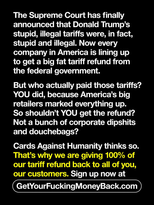 Cards Against Humanity đòi lại tiền thuế và bài học kinh doanh