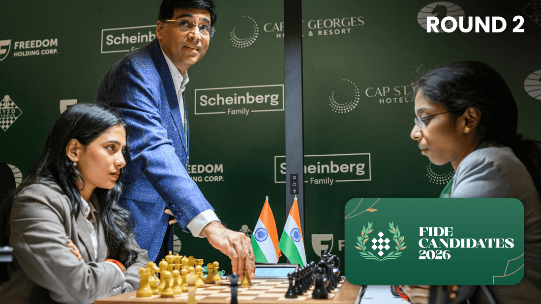 Diễn biến bất ngờ tại vòng 2 giải cờ vua FIDE Candidates 2026