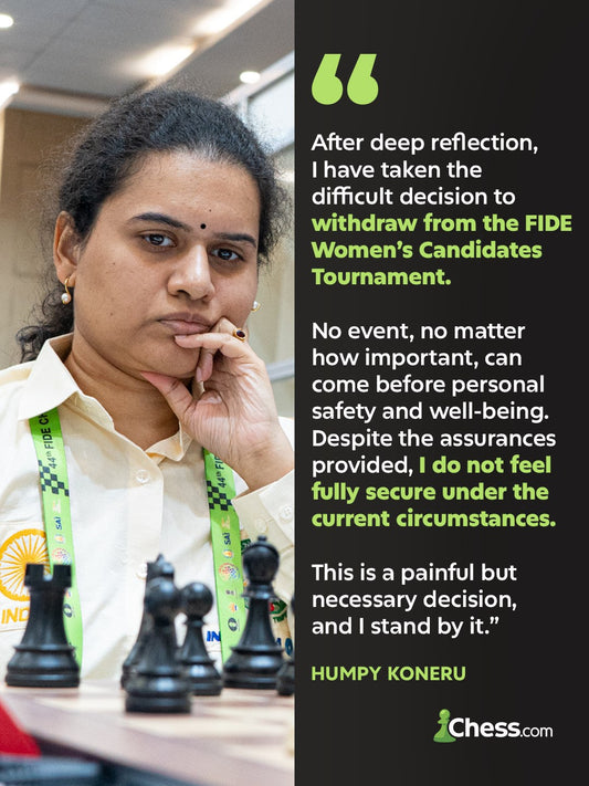 Cú sốc FIDE Women Candidates 2026 và sự góp mặt của Anna Muzychuk