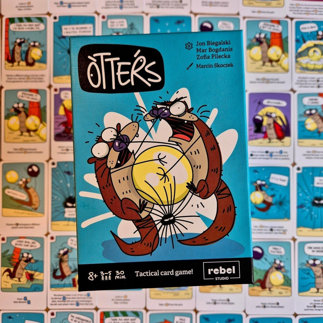 Review board game Otters trò chơi thẻ bài đầy kịch tính