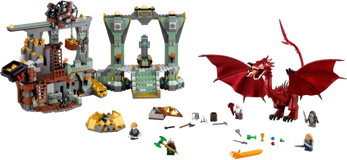 Review LEGO The Lonely Mountain 79018 Di sản của Trung Địa