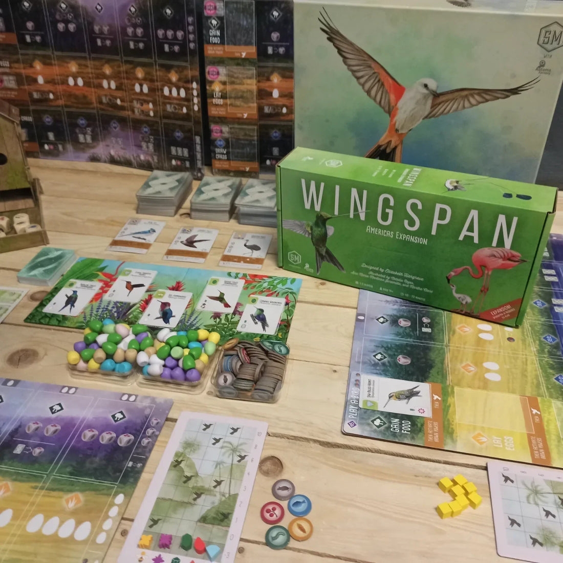 Đánh giá chi tiết bản mở rộng Wingspan Americas cho tín đồ board game