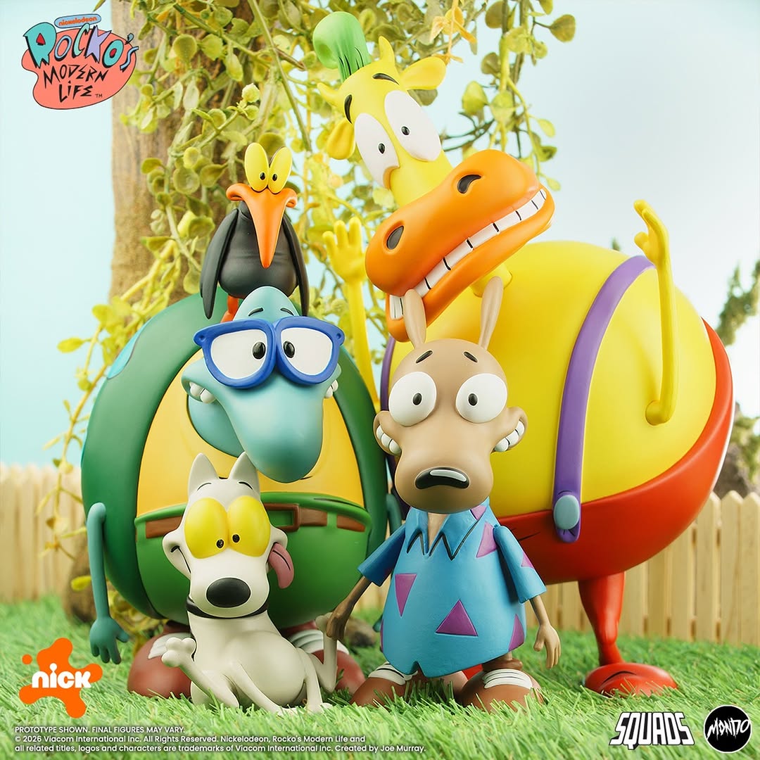 Review Bộ Figure Rocko’s Modern Life Phiên Bản Giới Hạn Từ Mondo