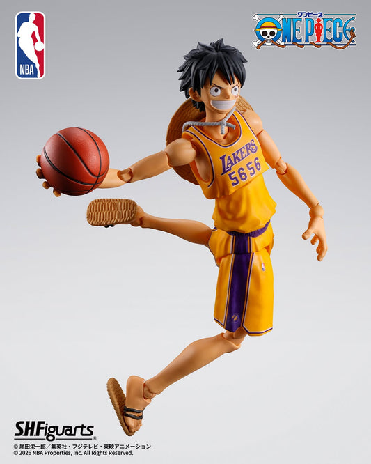 Đánh giá chi tiết mô hình S.H.Figuarts Luffy phiên bản NBA Lakers