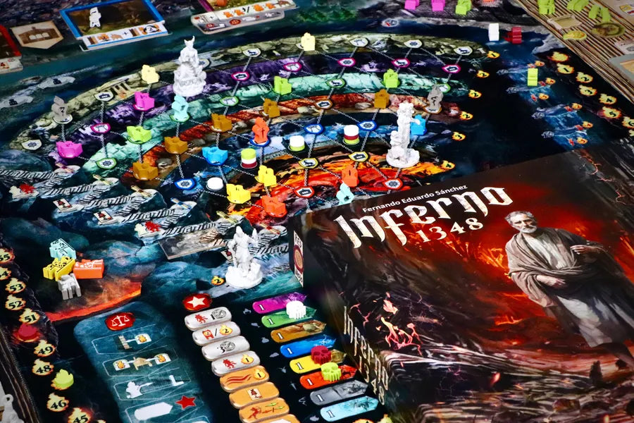 Đánh giá board game Inferno 1348: Bản mở rộng đầy ám ảnh
