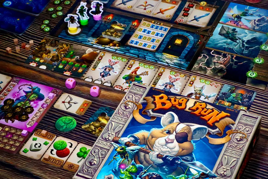 Review Board Game Bug Run: Đào Tẩu Hầm Ngục Cùng Teamwork "Lạ"