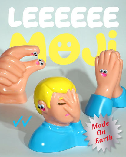 LEEEEEEMOJI 400% - Mô Hình Art Toy Sofubi Chính Hãng LeeeeeeToy - Hình ảnh sản phẩm