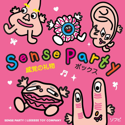 Sense Party - Mô Hình Art Toy Sofubi Cao Cấp - LeeeeeeToy