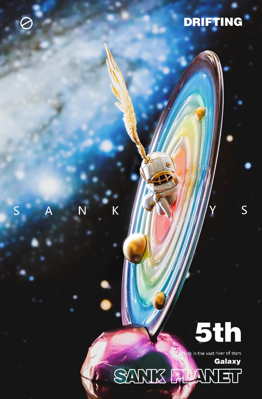 Sank Planet Galaxy - Mô hình Figure Nghệ Thuật - Sank Toys