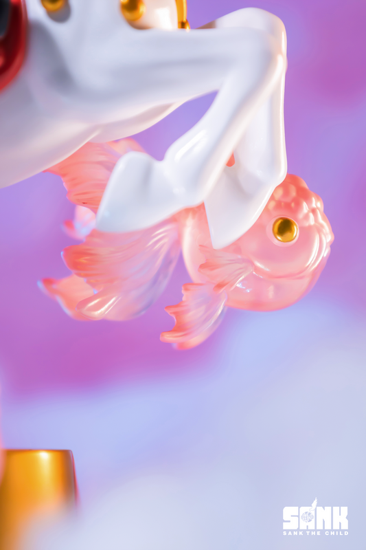 Sank Park - Merry-Go-Round - Pink Mô Hình Art Toy Sank Toys