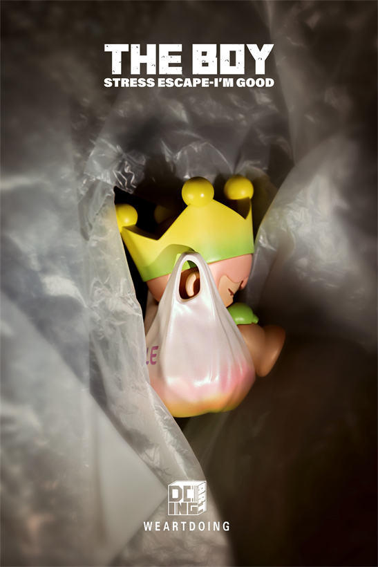 The Boy - Stress Escape - I'm Good - Mô Hình Art Toy Giới Hạn Sank Toys