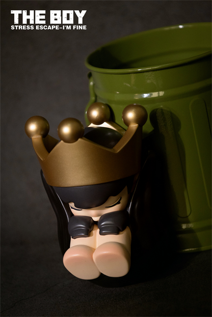 The Boy - Stress Escape - I'm Fine - Mô Hình Limited Figure Chính Hãng Sank Toys