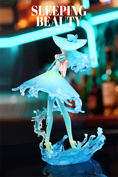 Sleeping Beauty-Cocktail Fairies-Blue Margatita - Mô Hình Nghệ Thuật Cao Cấp - WeArtDoing - Hình ảnh chi tiết 2