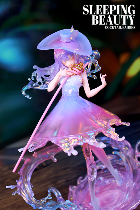 Sleeping Beauty-Cocktail Fairies-Pink Lady - Mô Hình Art Toy Cao Cấp WeArtDoing - Hình ảnh sản phẩm