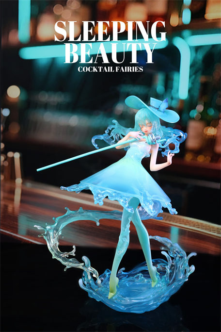 Sleeping Beauty-Cocktail Fairies-Blue Margatita - Mô Hình Nghệ Thuật Cao Cấp - WeArtDoing - Hình ảnh sản phẩm