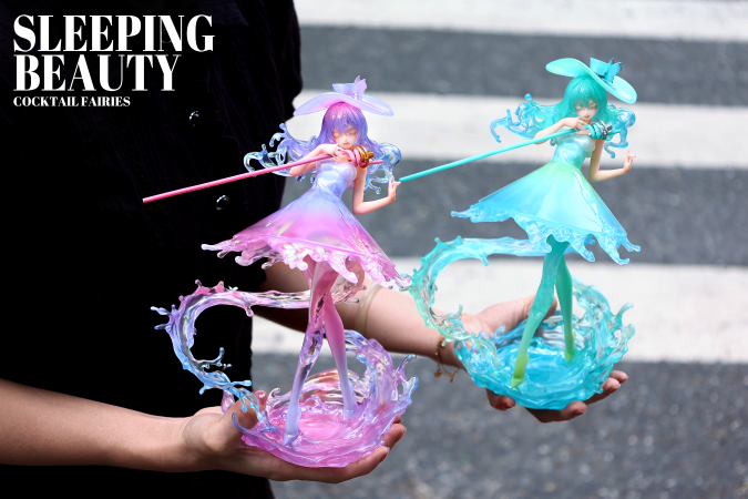 Sleeping Beauty-Cocktail Fairies-Pink Lady - Mô Hình Art Toy Cao Cấp WeArtDoing - Hình ảnh bổ sung 6