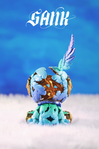 Good Night Series-Feathers-Blues Mô Hình Art Toy Figure Sank Toys Cao Cấp - Hình ảnh bổ sung 4