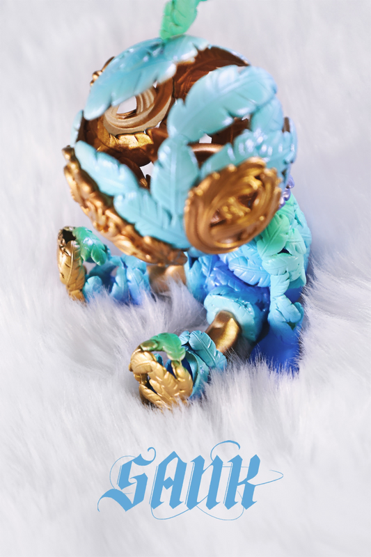 Good Night Series-Feathers-Blues Mô Hình Art Toy Figure Sank Toys Cao Cấp Sank Toys - ảnh 1 - Art Toy