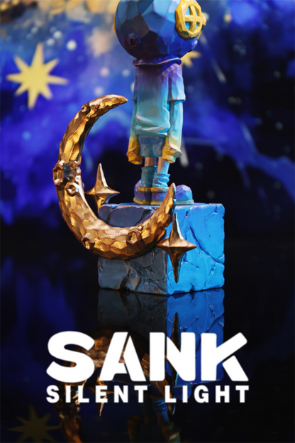 Sank-Silent Light-Solitary Voyager - Mô Hình Art Toy Phiên Bản Giới Hạn - Sank Toys