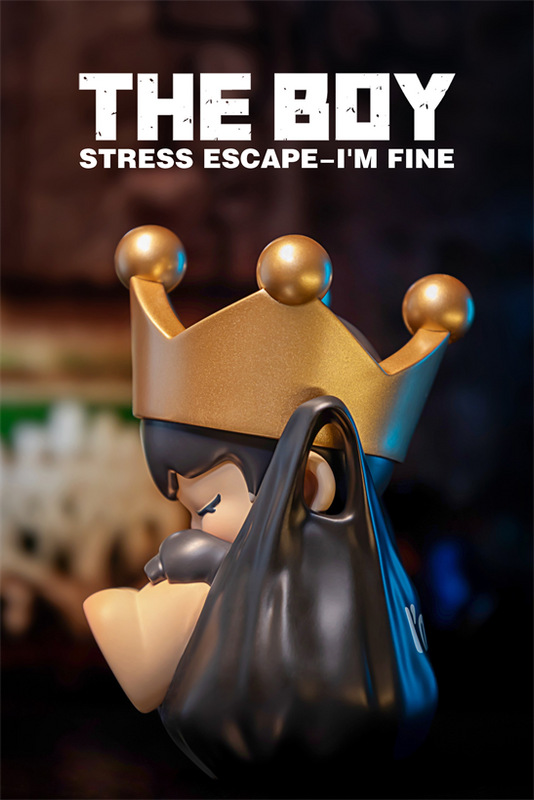 The Boy - Stress Escape - I'm Fine - Mô Hình Limited Figure Chính Hãng Sank Toys