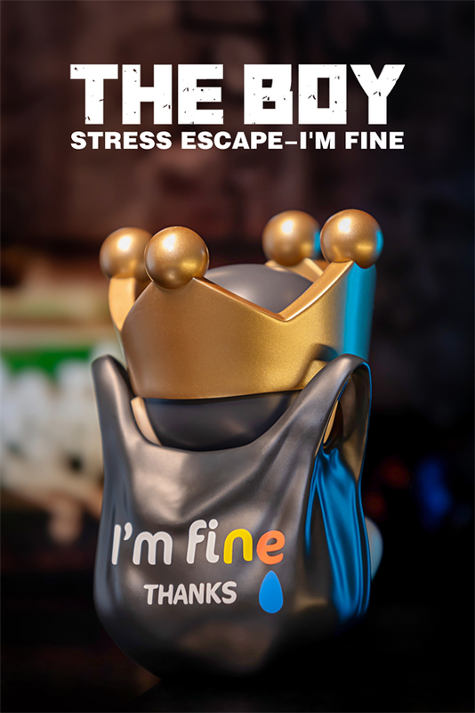 The Boy - Stress Escape - I'm Fine - Mô Hình Limited Figure Chính Hãng Sank Toys