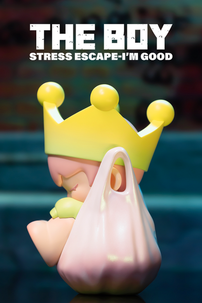 The Boy - Stress Escape - I'm Good - Mô Hình Art Toy Giới Hạn Sank Toys