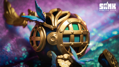 Sank Good Night Series-Butterfly-Blues - Mô Hình Art Toy Cao Cấp Sank Toys