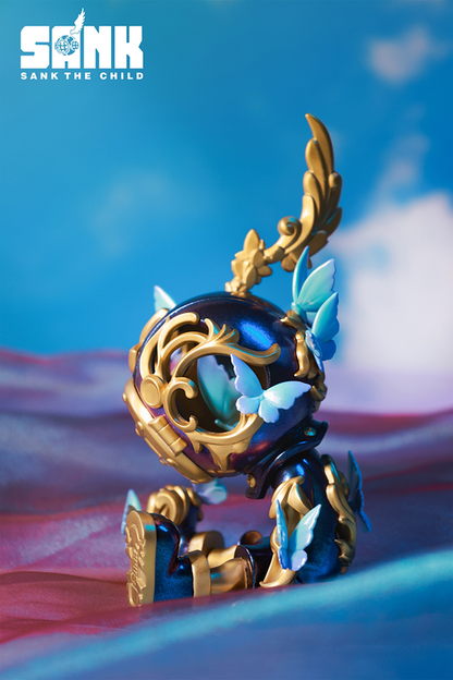 Sank Good Night Series-Butterfly-Blues - Mô Hình Art Toy Cao Cấp Sank Toys