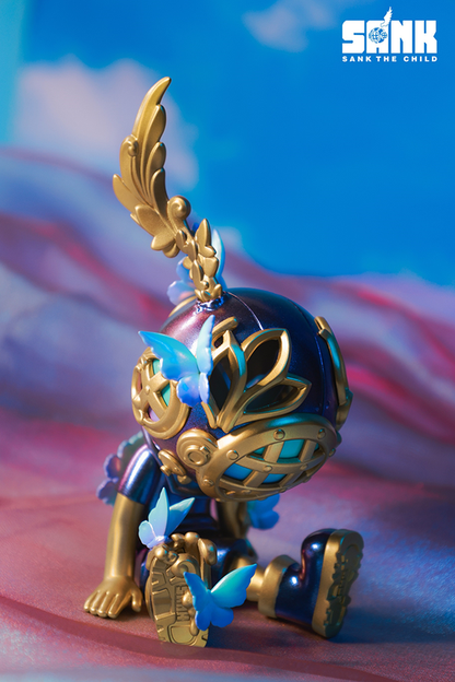 Sank Good Night Series-Butterfly-Blues - Mô Hình Art Toy Cao Cấp Sank Toys