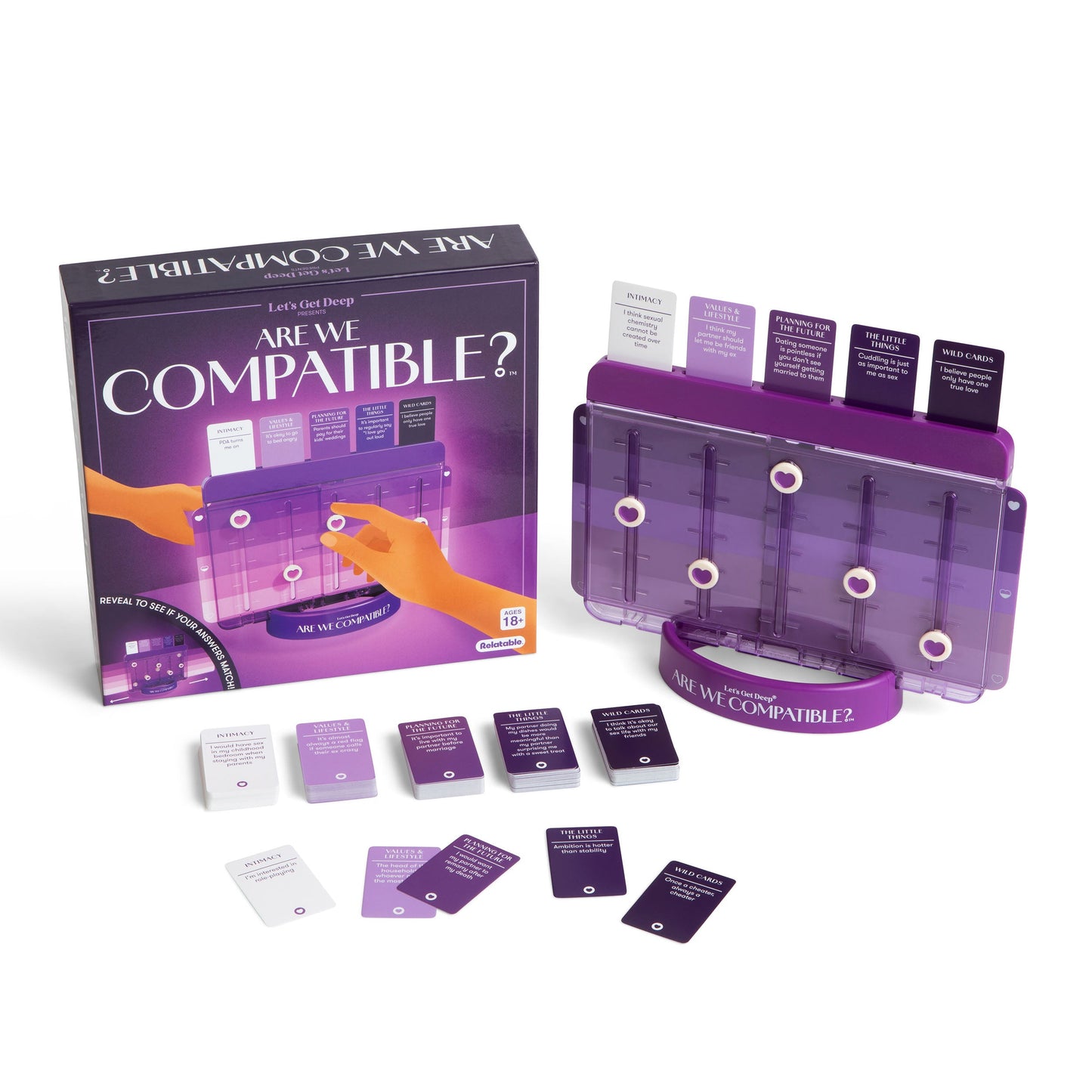 Are We Compatible? – Board Game Thẻ Bài Cặp Đôi Lãng Mạn – Relatable - Hình ảnh chi tiết 2