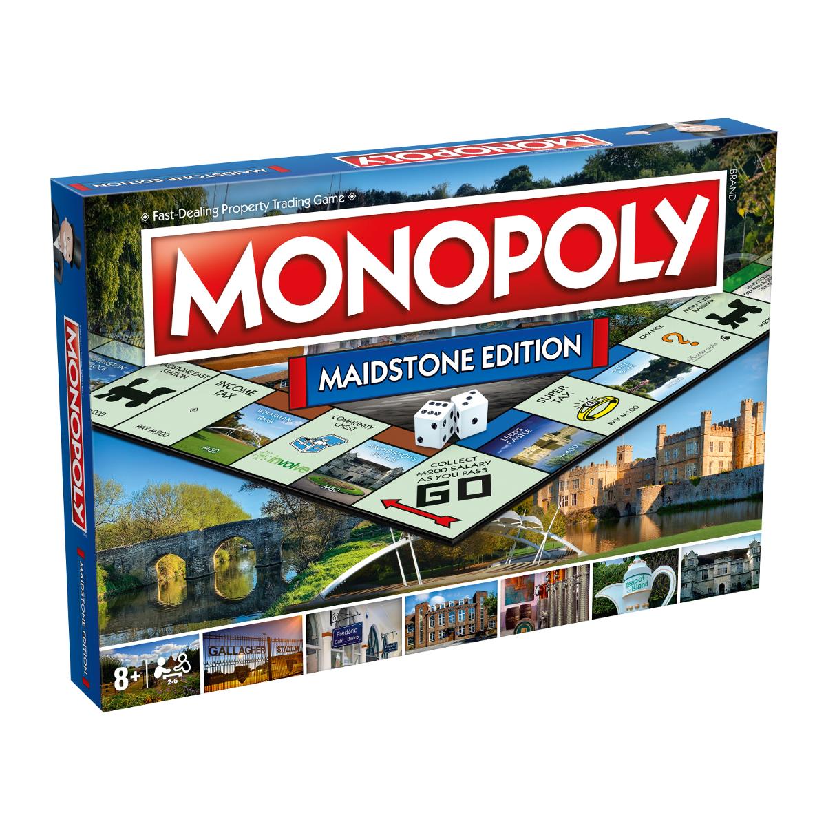 Maidstone Monopoly Board Game - Cờ Tỷ Phú Maidstone Anh Quốc - Winning Moves