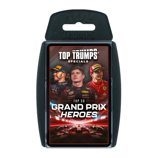 Grand Prix Heroes Top Trumps Card Game - Trò chơi thẻ bài đua xe F1 - Winning Moves - Hình ảnh sản phẩm
