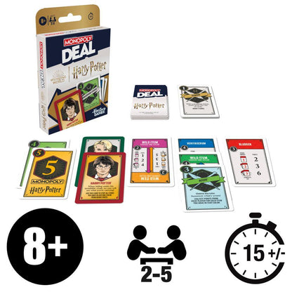 Bộ Bài Monopoly Deal: Harry Potter Card Game - Phiên Bản Thế Giới Phù Thủy
