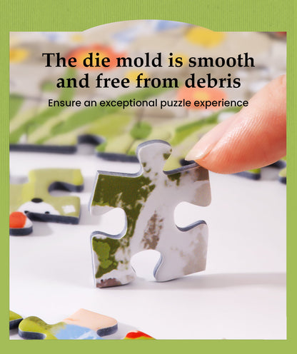 Rolife 1000 Piece Jigsaw Puzzle - Afternoon Fountain PT001 - Bộ Ghép Hình 1000 Mảnh - Rolife