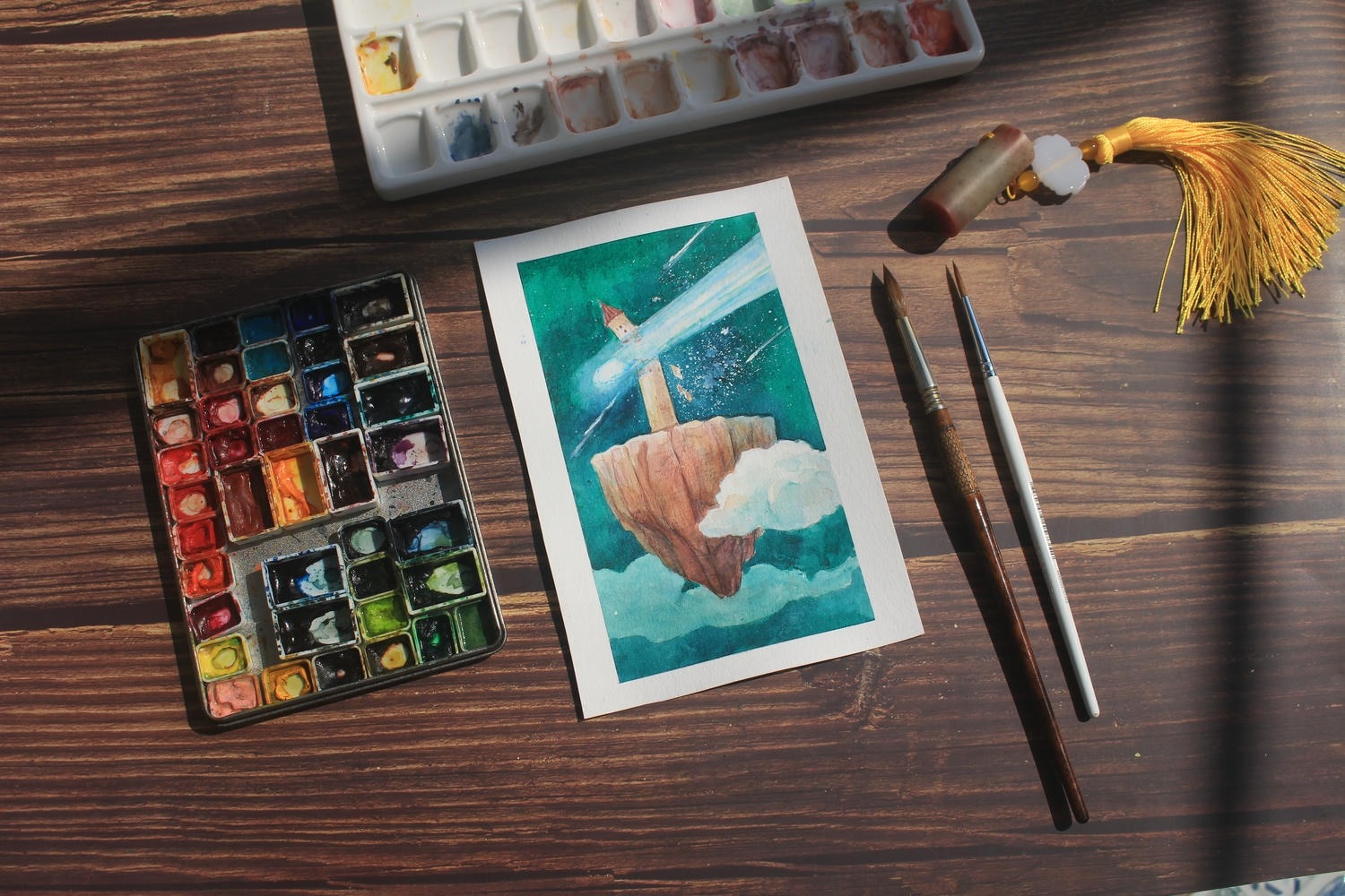 Ocean From The Sky Tarot