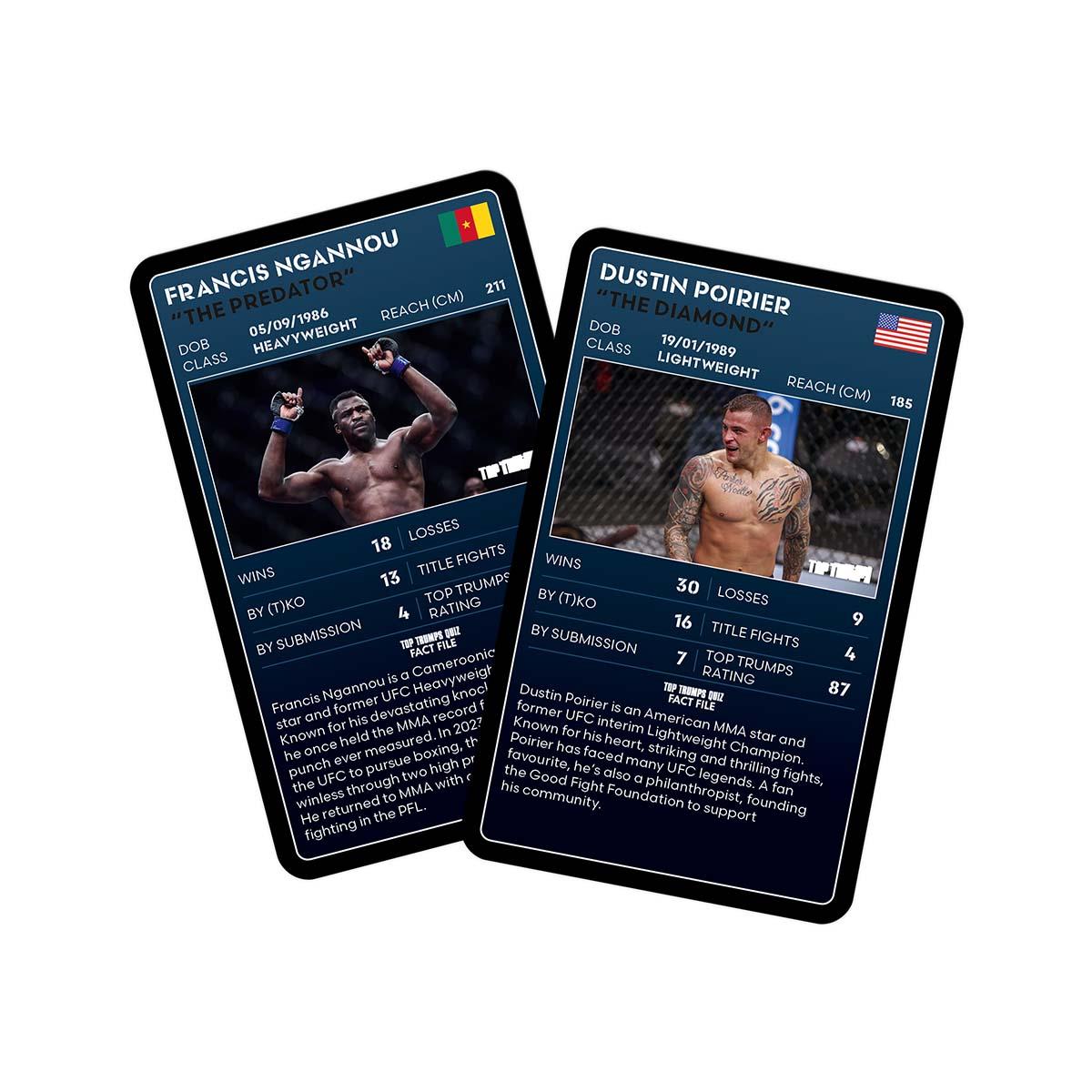 MMA Mixed Martial Arts Top Trumps Limited Edition Card Game - Trò chơi bài thẻ bài Võ thuật - Winning Moves - Hình ảnh bổ sung 6