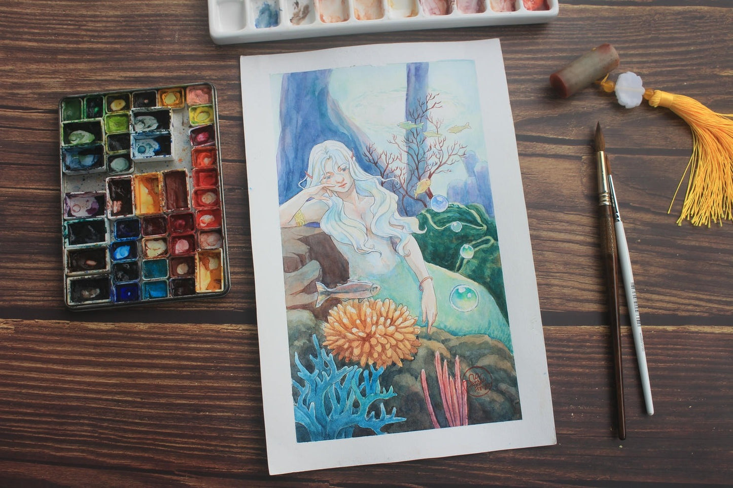 Ocean From The Sky Tarot