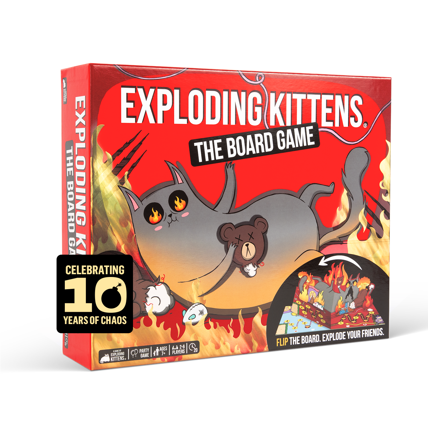 Exploding Kittens: The Board Game - Trò chơi bàn cờ chiến thuật - Exploding Kittens