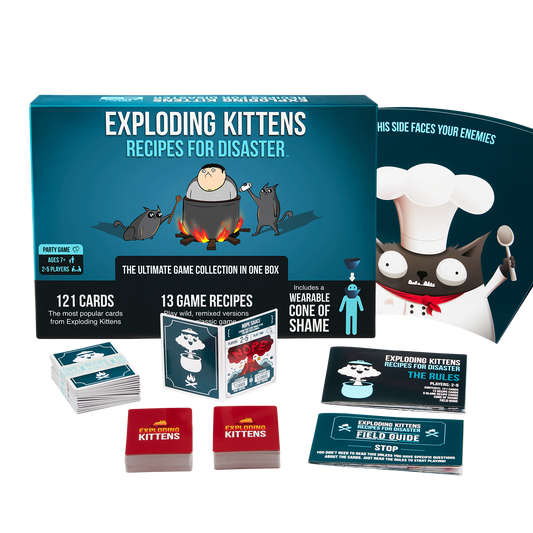 Exploding Kittens: Recipes for Disaster - Bộ sưu tập Mèo Nổ tổng hợp - Exploding Kittens