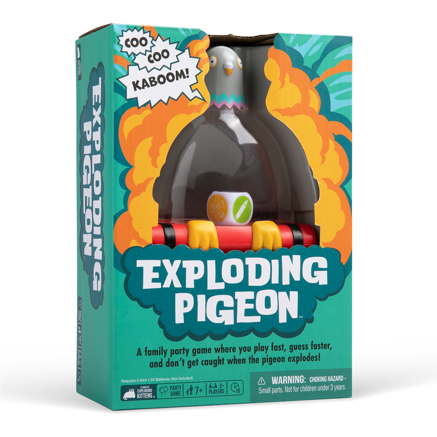 Exploding Pigeon - Trò chơi tiệc tùng bùng nổ - Exploding Kittens
