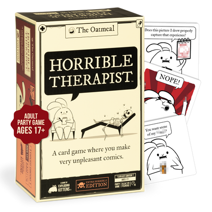 Horrible Therapist (Extra Horrible Edition) - Board Game Thẻ Bài Hài Hước - Exploding Kittens