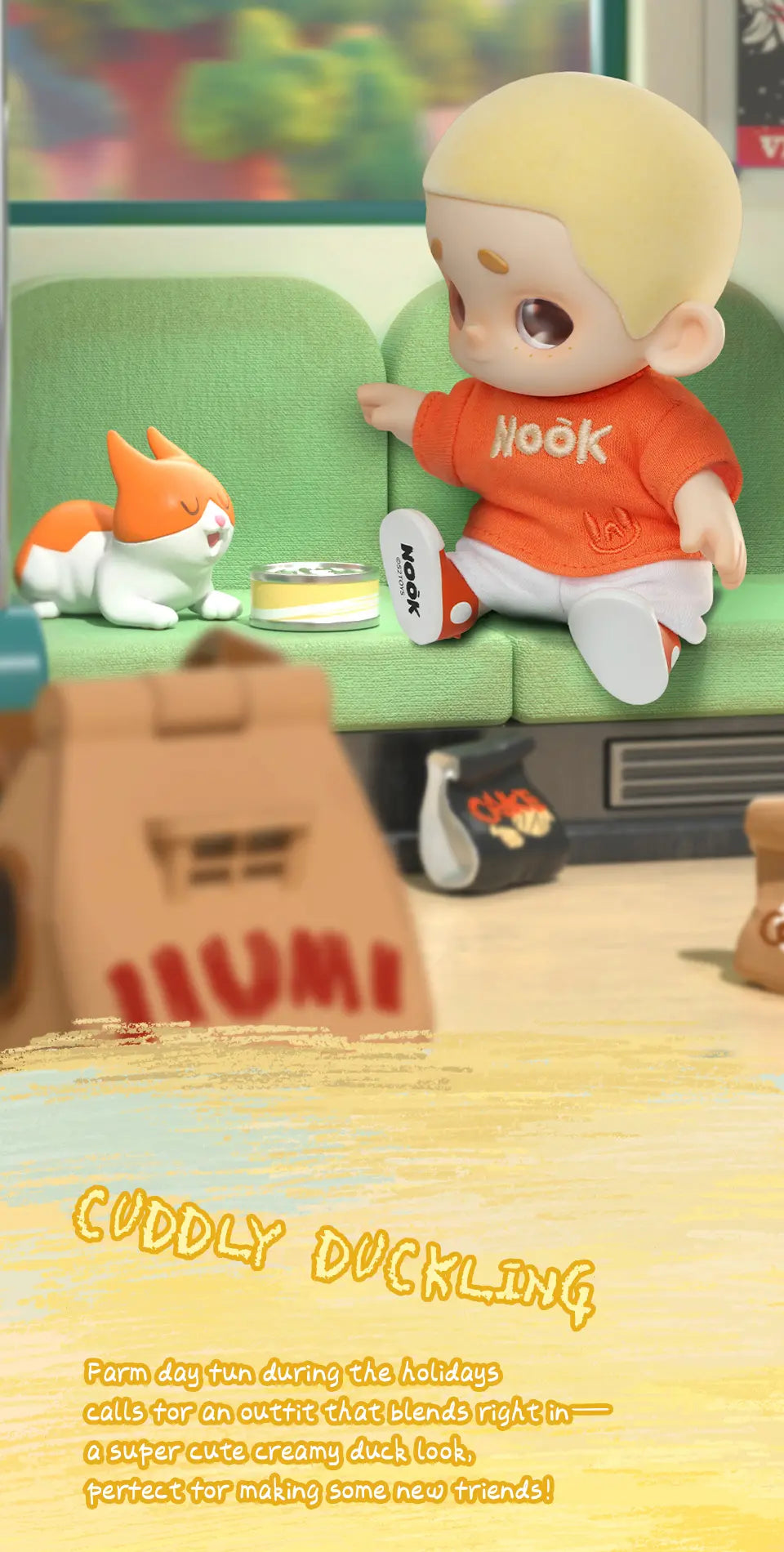 NOOK PLUSH DOLL BLIND BOX - Mô hình Búp bê bông Art Toy - 52TOYS