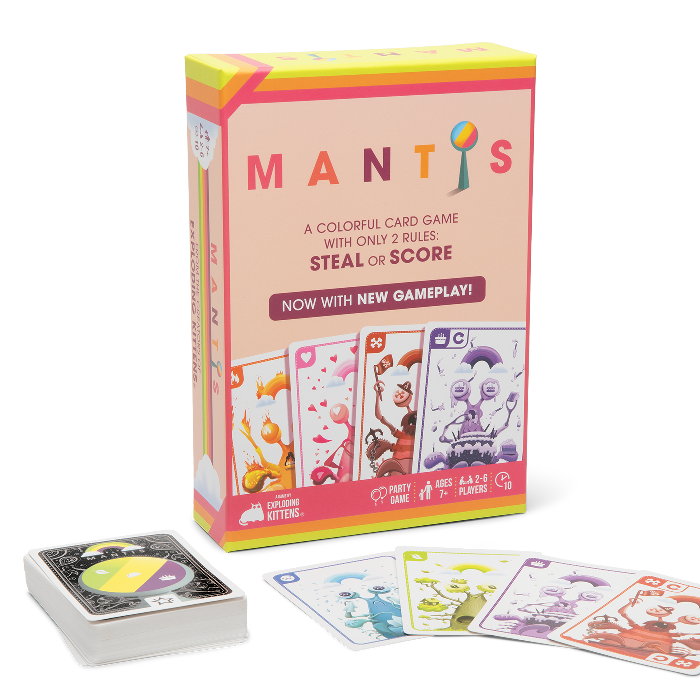 Mantis - Trò chơi thẻ bài chiến thuật màu sắc - Exploding Kittens