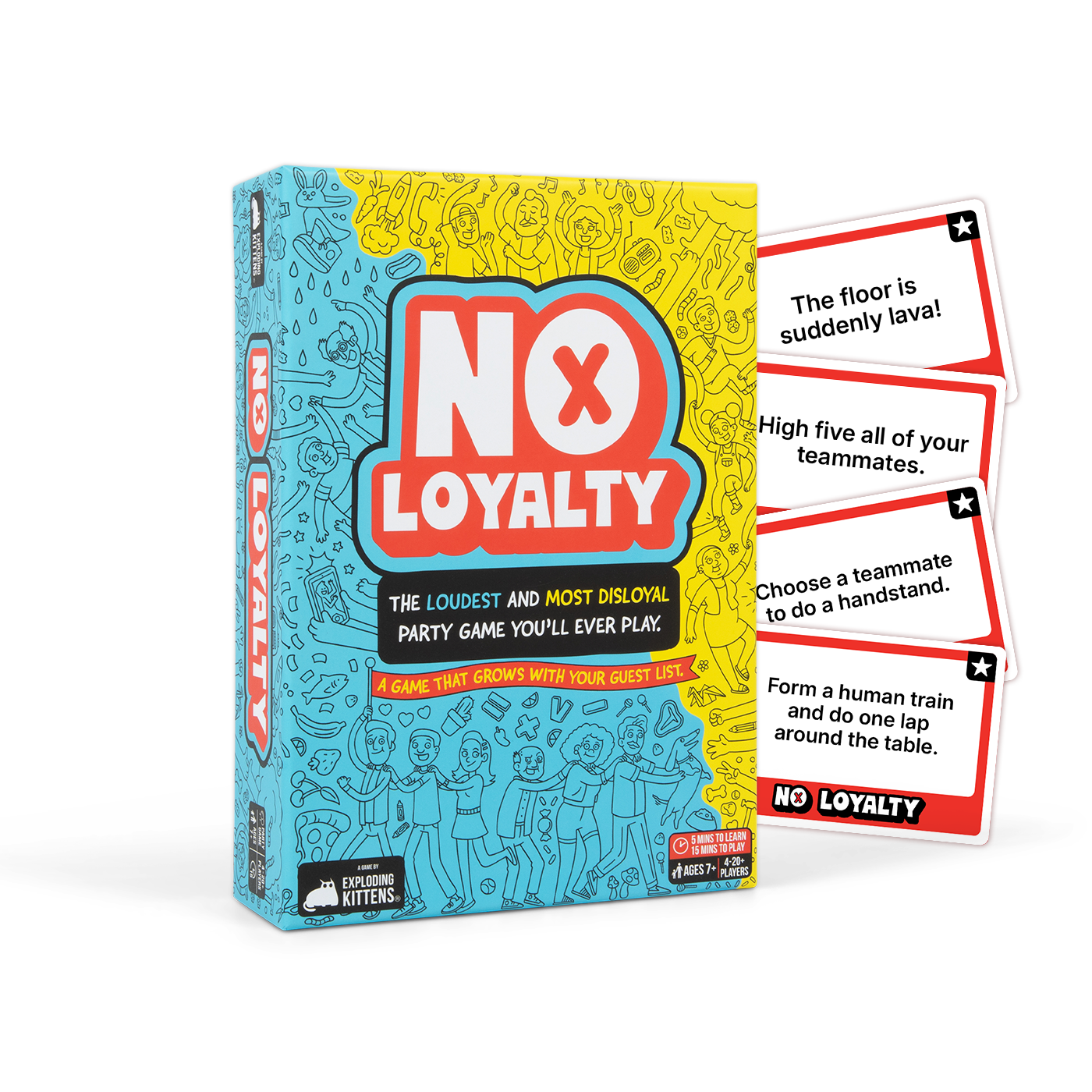 No Loyalty - Board Game Tiệc Tùng Hỗn Loạn - Exploding Kittens